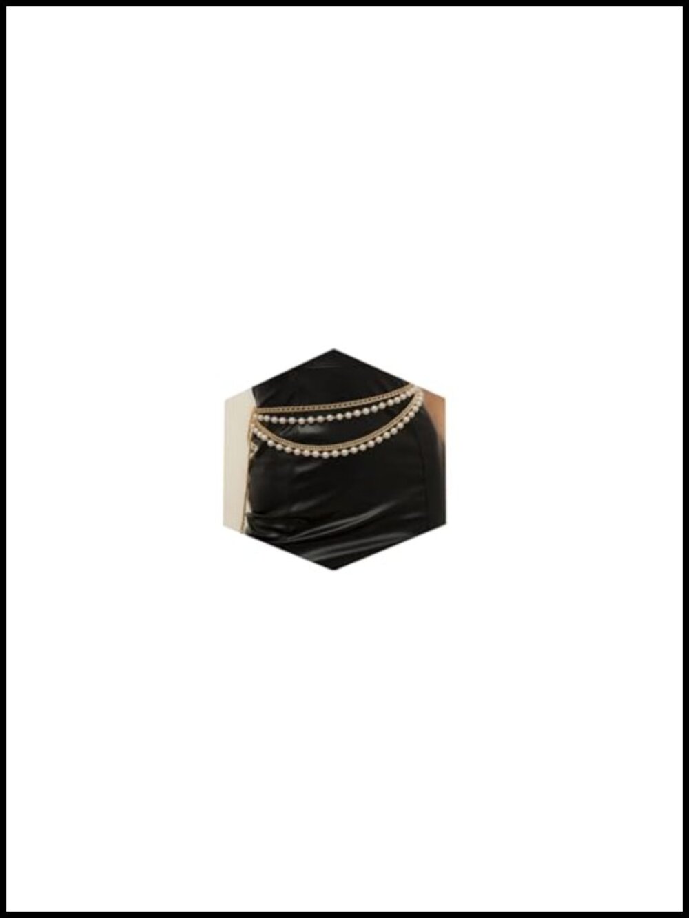 Chain Belt with Sunflower Butterfly Waist Chain Plus Size Long Gold Chain Belt